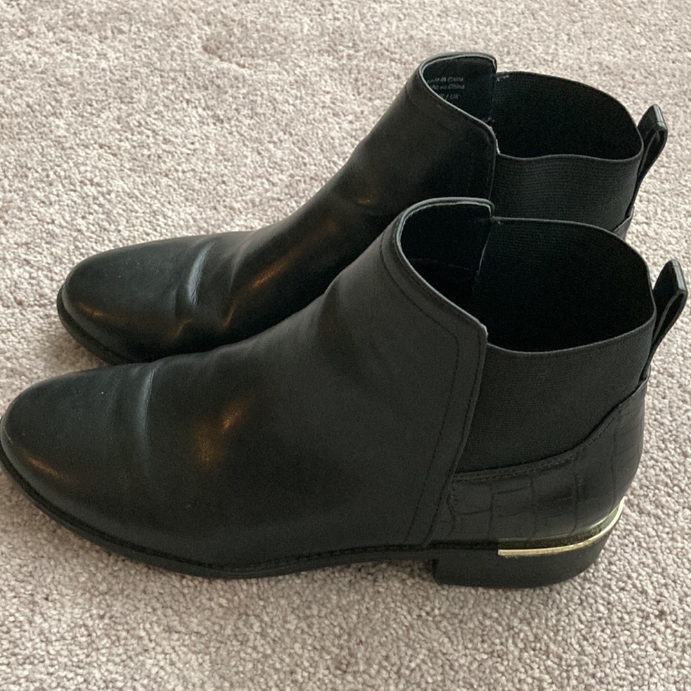 Aldo Leather Black Boots